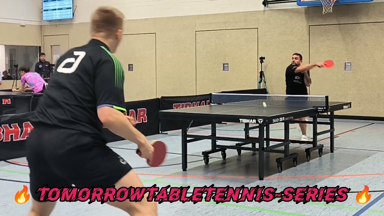 Außergewöhnlicher Spielstil und kurze Noppe OX - TTT-Series - Lukas Bosbach vs Francesco Maragioglio