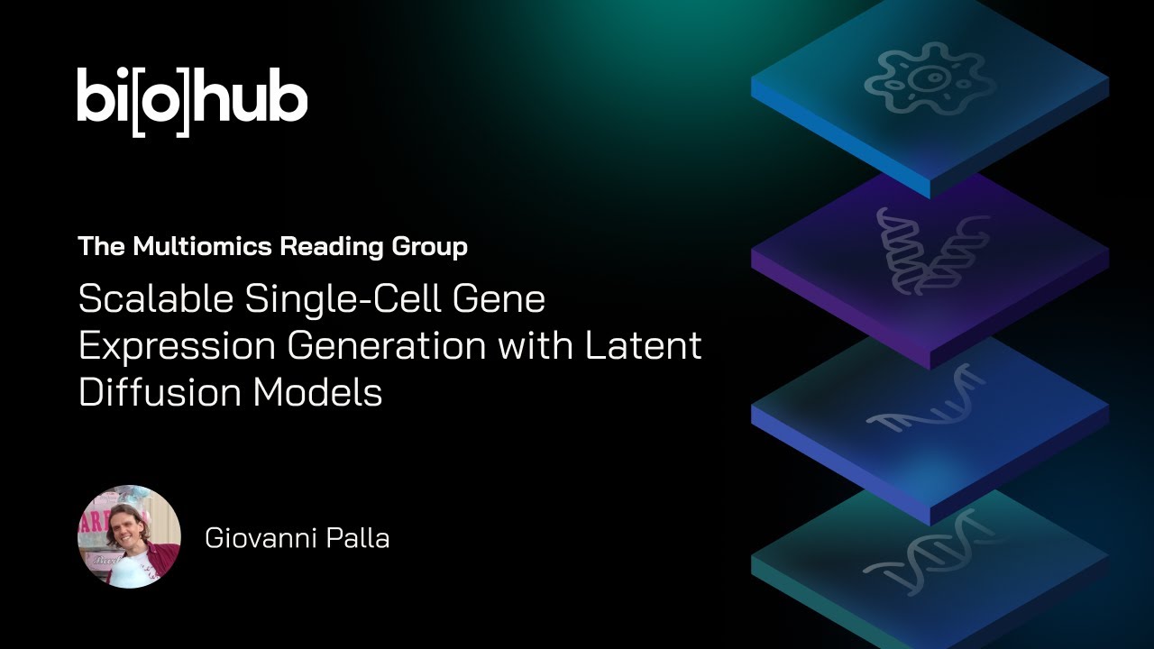 Scalable Single-Cell Gene Expression Generation with Latent Diffusion Models | Giovanni Palla