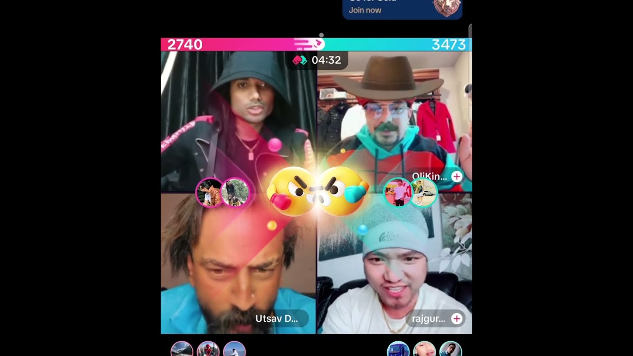 Oli king vs Hancy   controversy  tiktok live