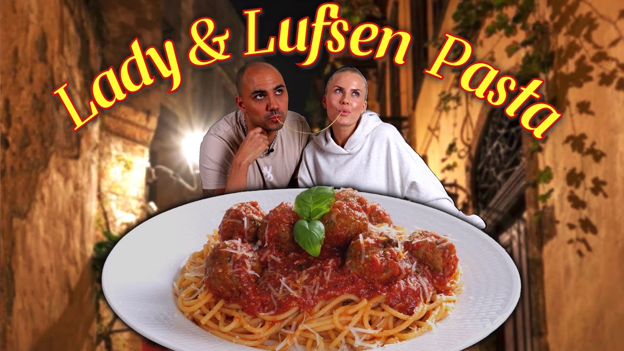 Lady & Lufsen Pasta | Alla Hjärtans Dag❤️ | Italienska köttbullar i tomatsås