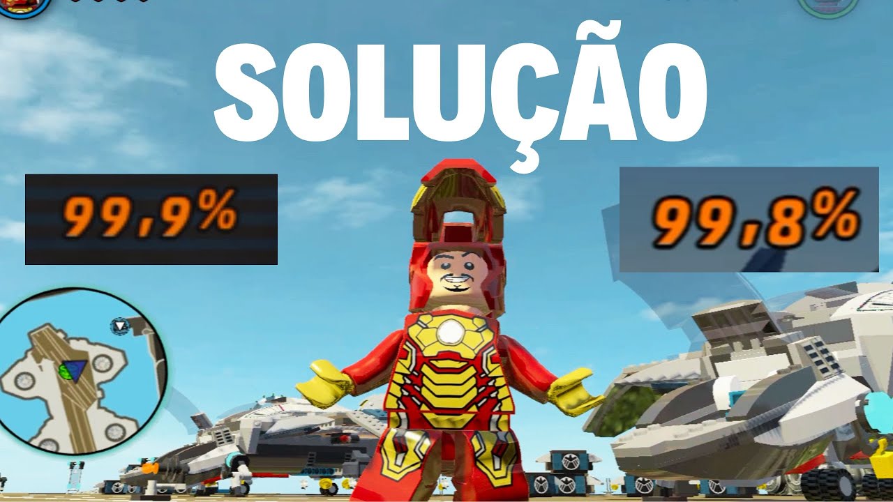 Como Resolver o BUG 99,9% no Lego Marvel Super Heroes? Guia Definitivo