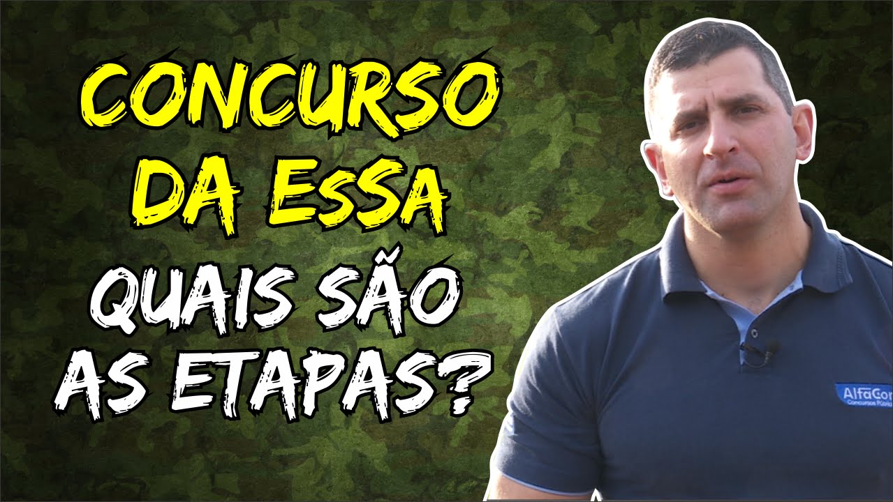 Quais s&atilde;o as etapas do Concurso da EsSa - AlfaCon Concursos P&uacute;blicos