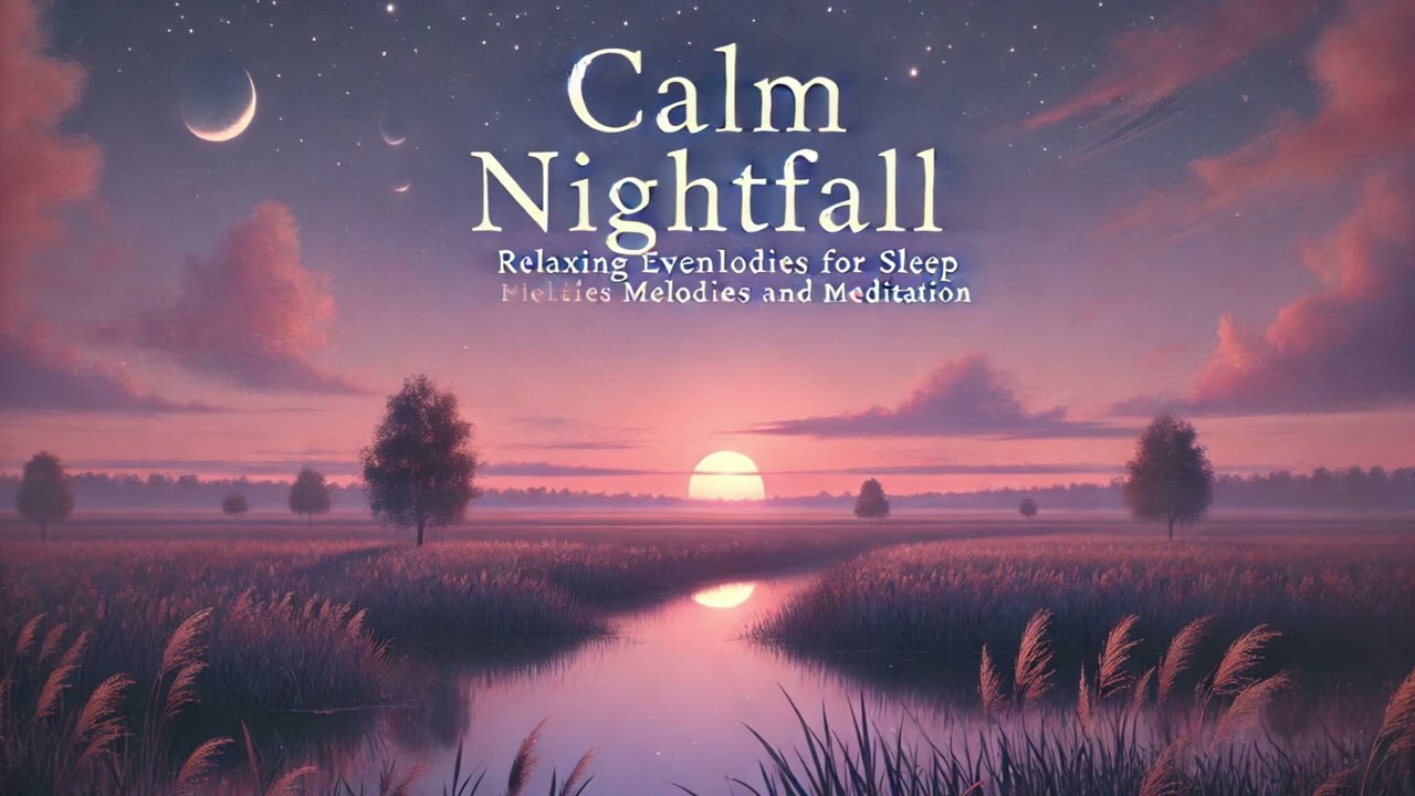 Calm Nightfall: Relaxing Evening Melodies for Sleep and Meditation Part 1