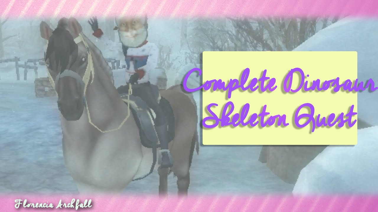 A Complete Dinosaur Skeleton - Quest | Star Stable