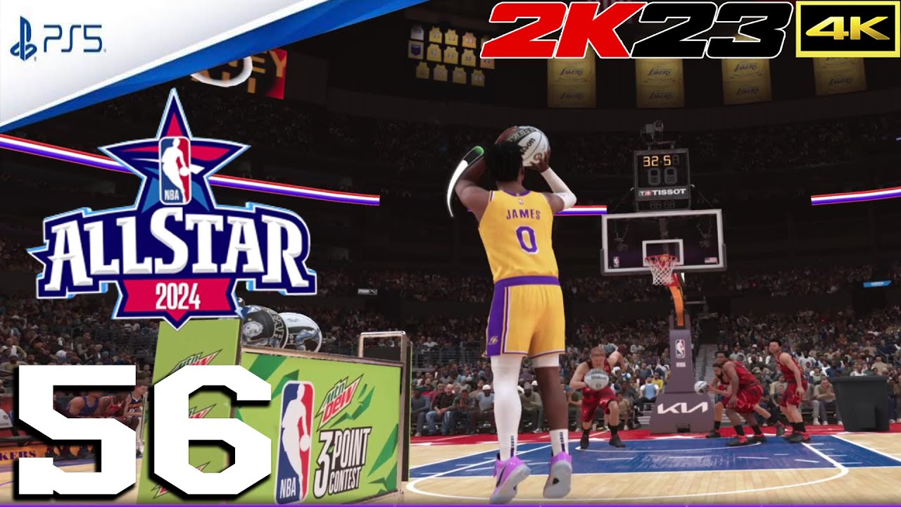 Bronny James NBA 2K23 My Career #55 | 2024 3-POINT CONTEST
