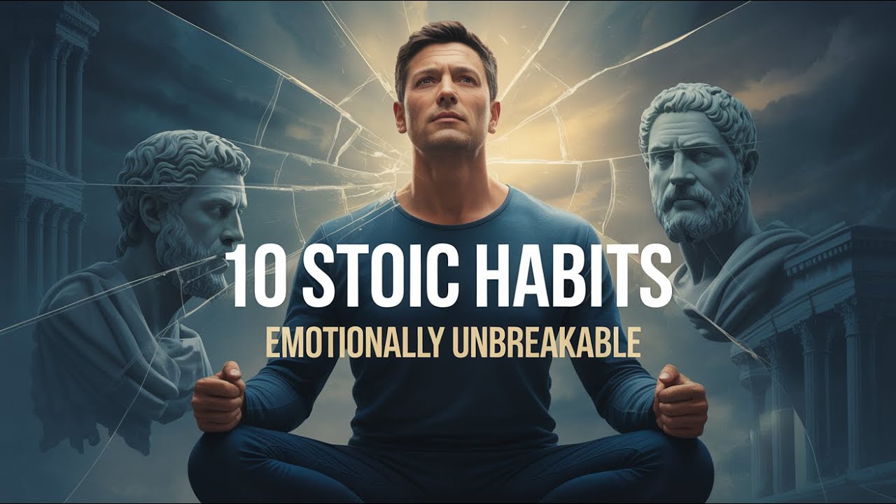 10 Stoic Habits That Make You Emotionally Unbreakable (Life-Changing)