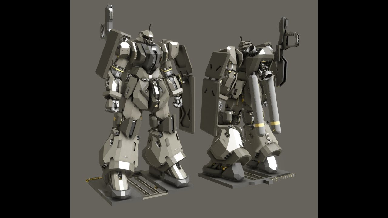 [Space Engineers]1:1 Zaku --------Functional Testing Series