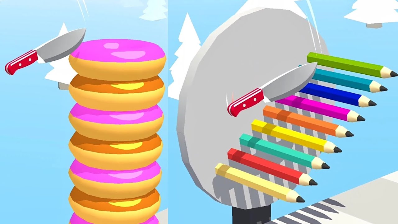 Slice it All! Very Satisfying and Relaxing ASMR Slicing Gameplay Video Level 791-803