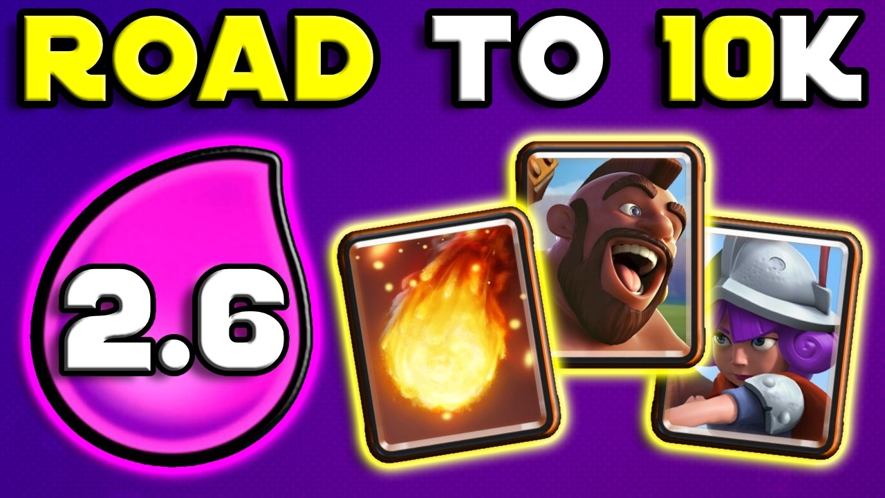 🏆ROAD TO 10K – Clash Royale LIVE ITA Vert.
