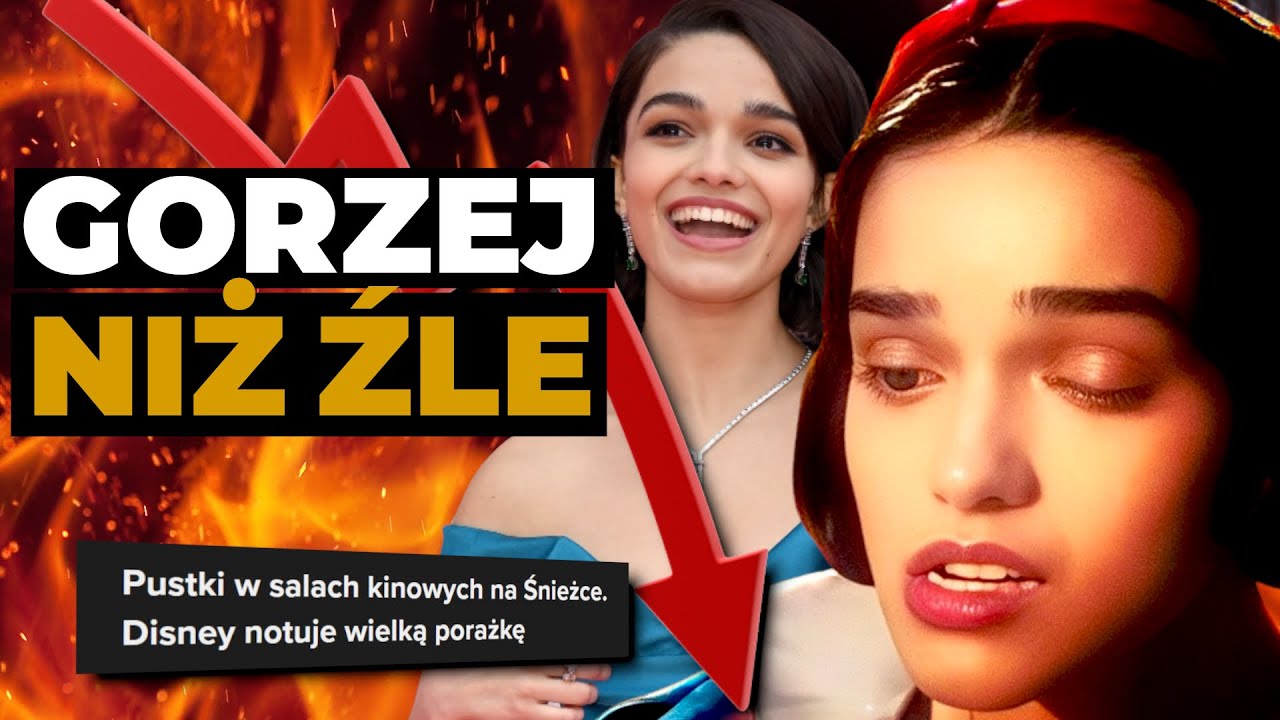 ŚNIEŻKA JEST GORSZA niż myśleliśmy. Disney i Rachel Zegler PRZEGRALI NA CAŁEJ LINII (Snow White)