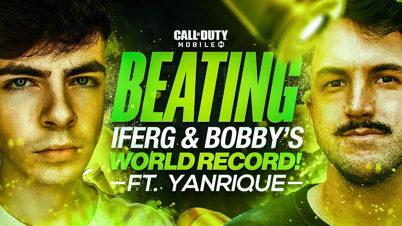 Beating iFerg and Bobby's World Record for Battle Royale (Feat. Yanrique) | Call of Duty Mobile