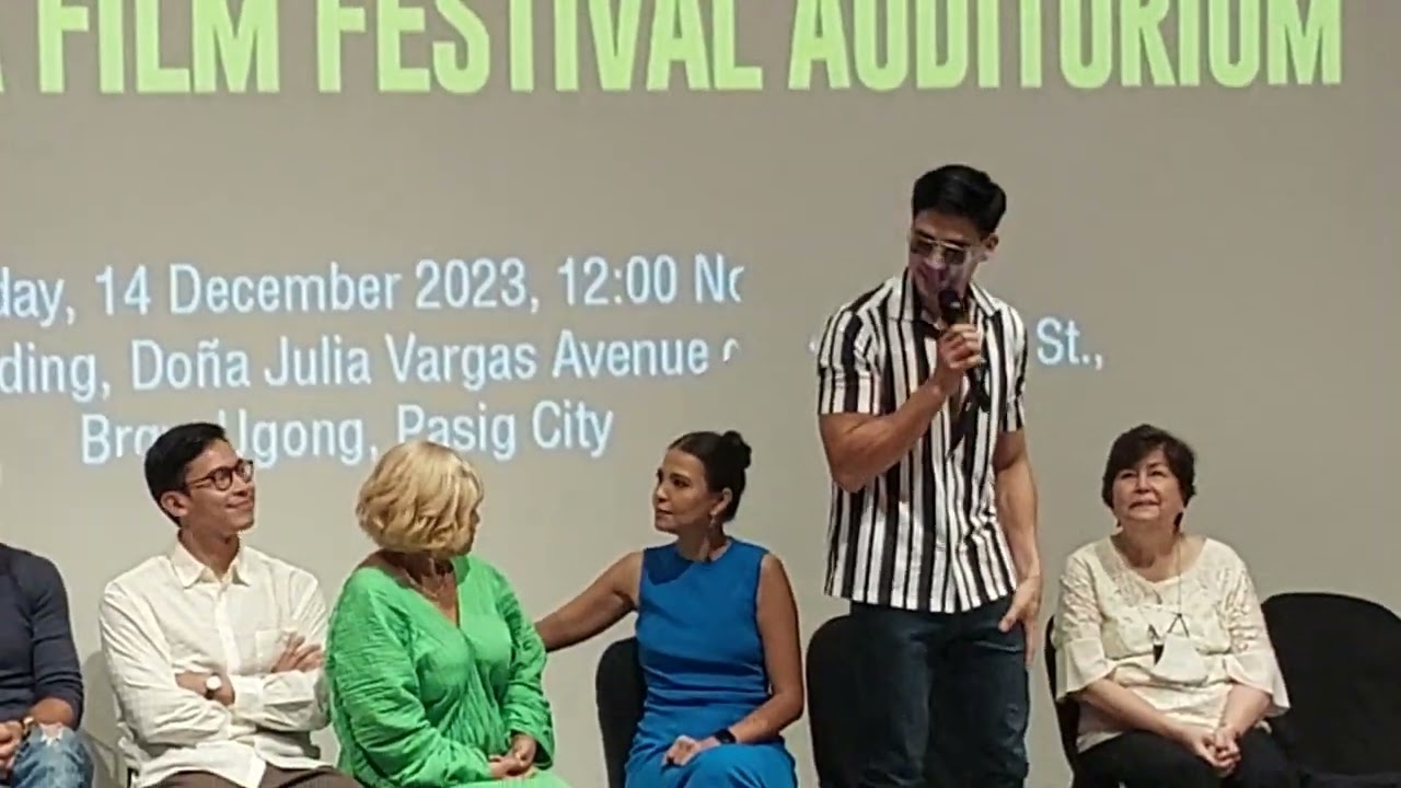 MMFF Stars kanya-kanyang yabangan ng pelikula nila sa inauguration of MMFF Auditorium