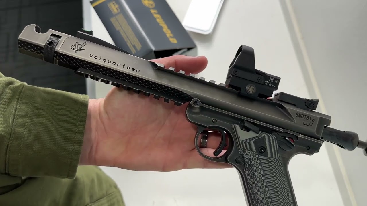 Volquartsen Mamba-TF battle worn with deltapoint red dot!