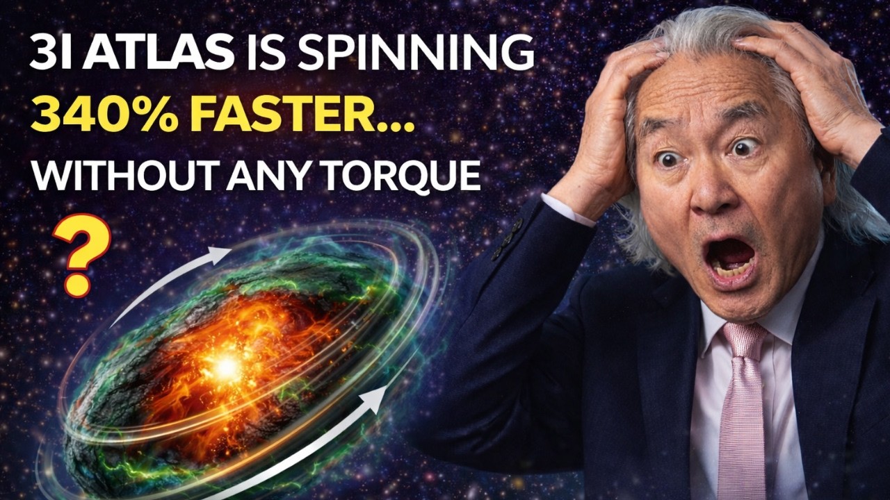 3I Atlas Is Spinning 340% Faster... Without Any Torque