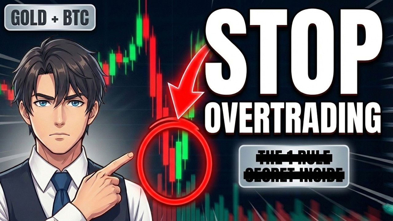 The #1 Rule to Stop Overtrading (Gold, Bitcoin & Silver Weeks Like This)