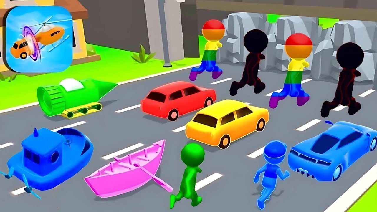 Shape Transforming 🚲🚁🚗 All Levels Gameplay Walkthrough Android,ios Max Level Ep24