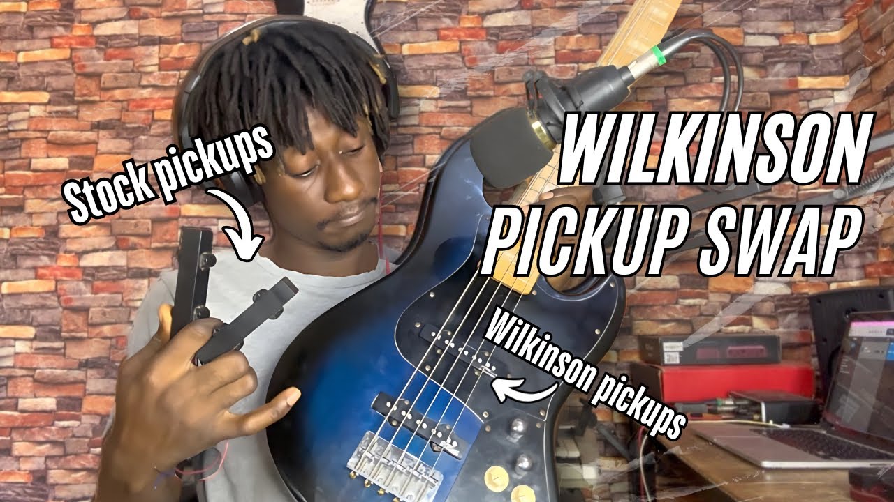 Jazz Bass Pickup Upgrade | Wilkinson pick ups