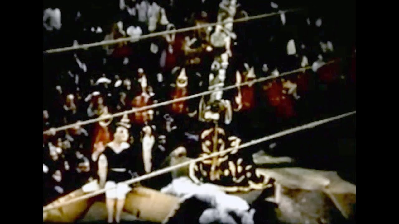 1958 Semana Santa Guatemala Viernes Santo Jesus Nazareno Templo de la Merced