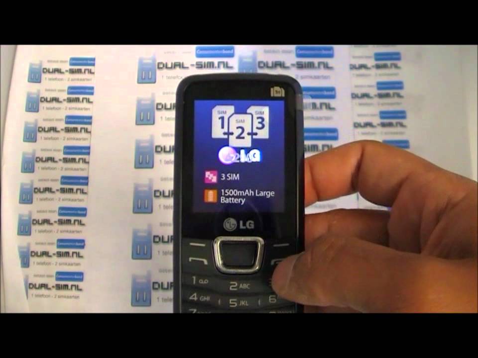 LG A290 - World`s first TRIPLE-SIM phone! UNBOXING