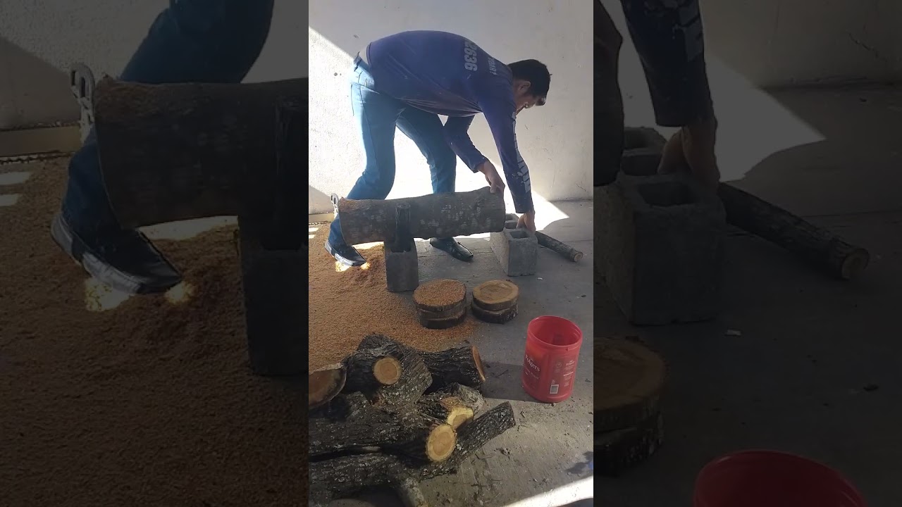 TABLAS DE TRONCO PARA DECARAR MESAS DE CENTRO 25CM #GREGOVLOG #servic#matamoros #videoviral #flying 