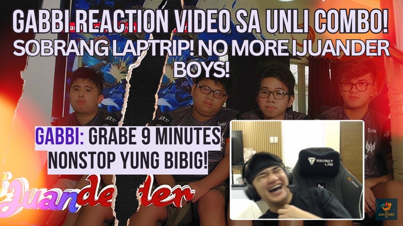 MAINIT-INIT PA! GABBI REACTION VIDEO SA UNLI COMBO NI KUKU AT ARMEL! SOBRANG LAPTRIP!
