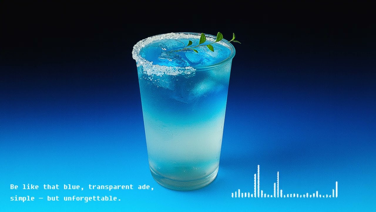 blue lemonade.