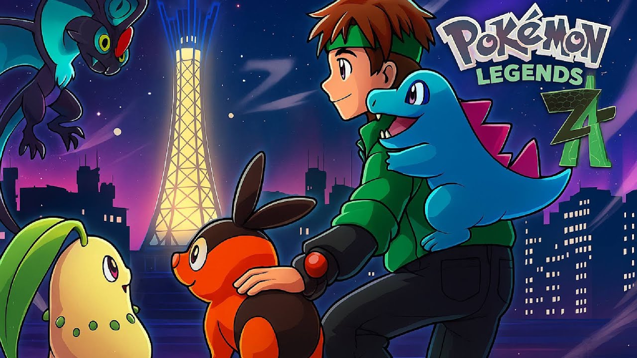 UNBOXING AND PLAYING THE NEW POKEMON LEGENDS ZA - !socials !discord