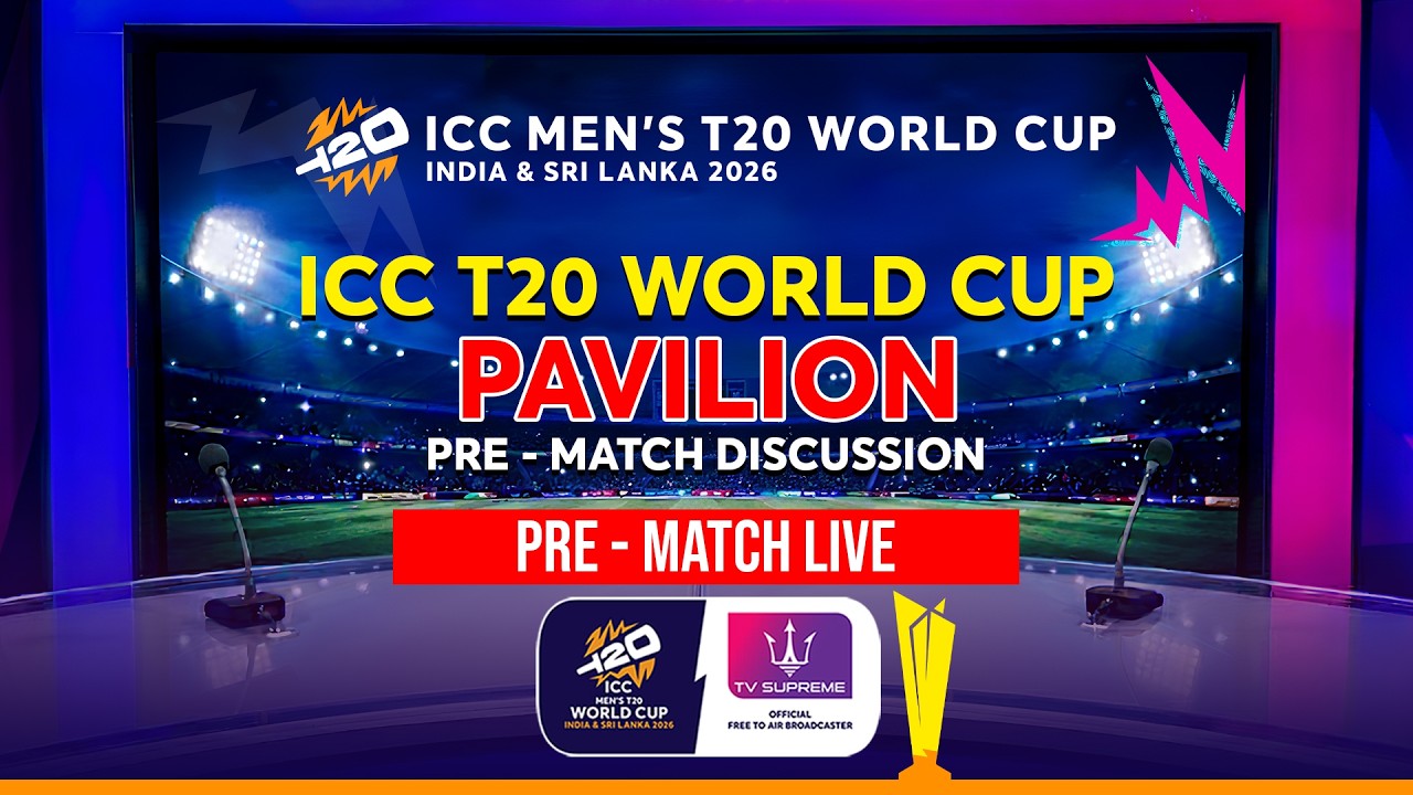 🔴 Live | ICC T20 CRICKET WORLD CUP PAVILLION | PRE MATCH DISCUSSION | 2026.02.10