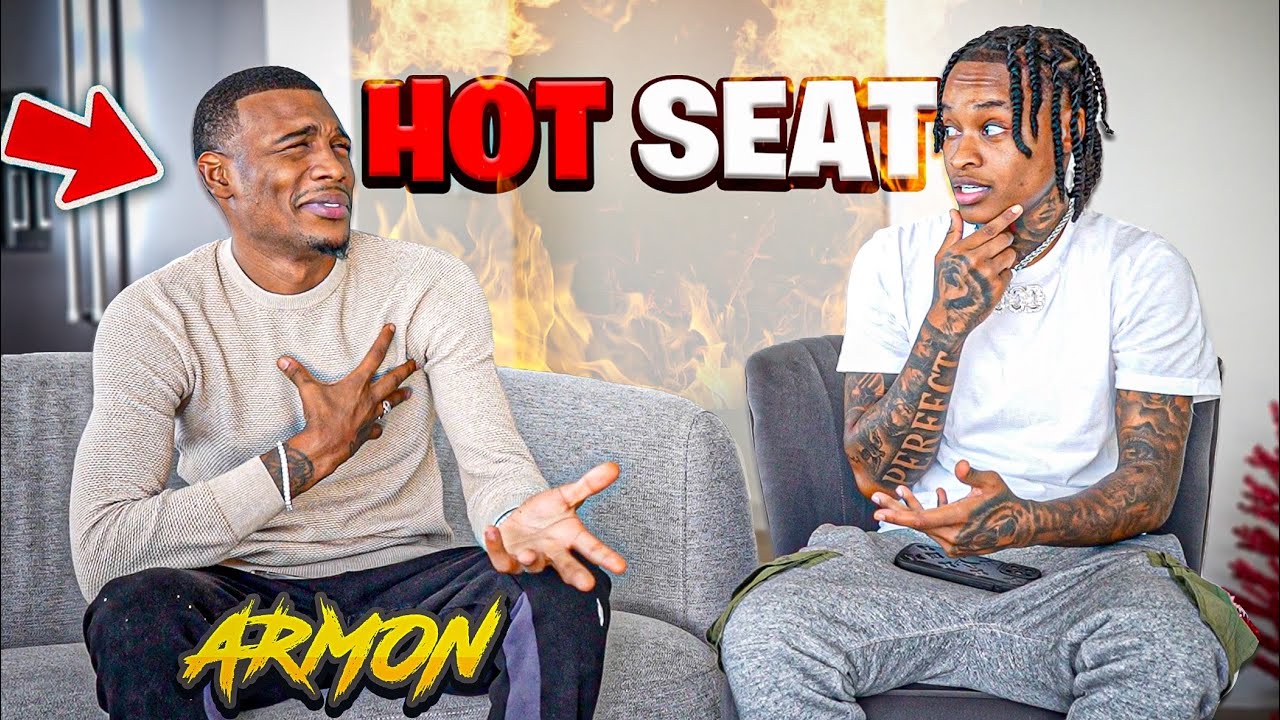 I PUT ARMON WARREN IN THE HOT SEAT🔥 *SPICY*