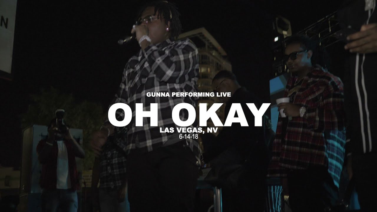 Gunna Performing &lsquo;Oh Okay&rsquo; Live In Las Vegas on His 25th Birthday