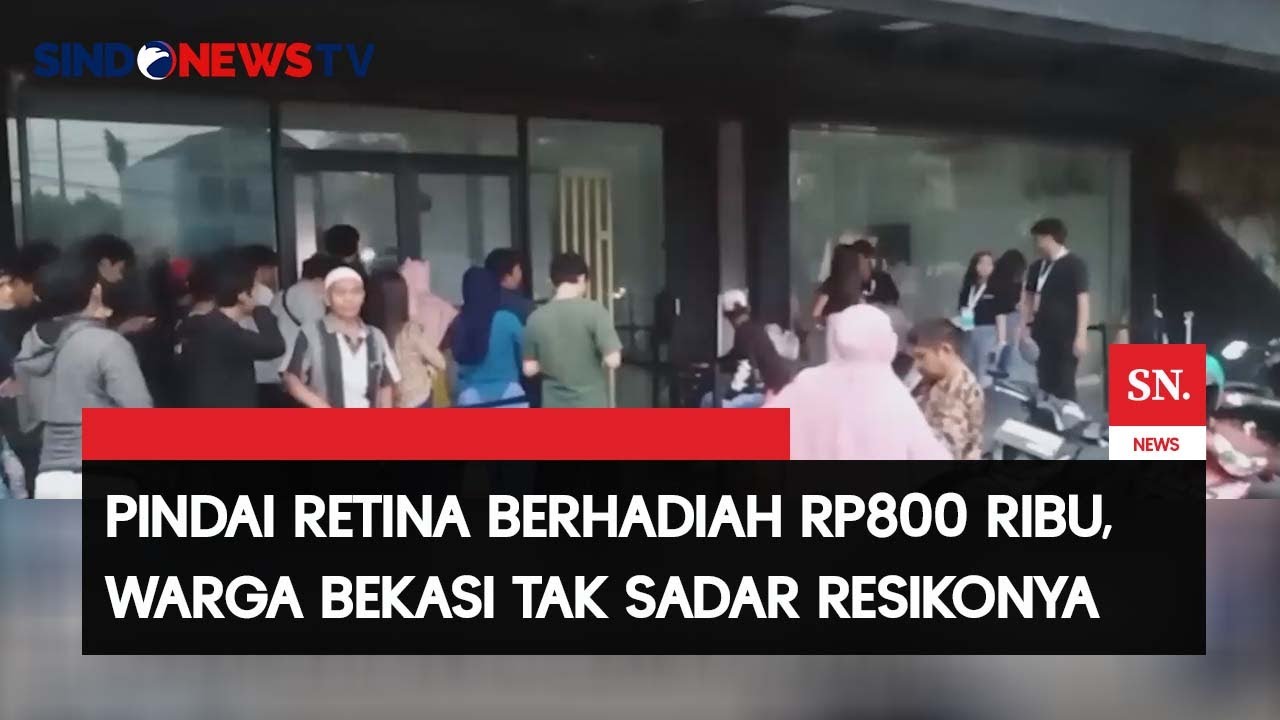 Demi Rp800 Ribu, Warga Bekasi Rela Dipindai Retina! | Sindo Siang | 05/05