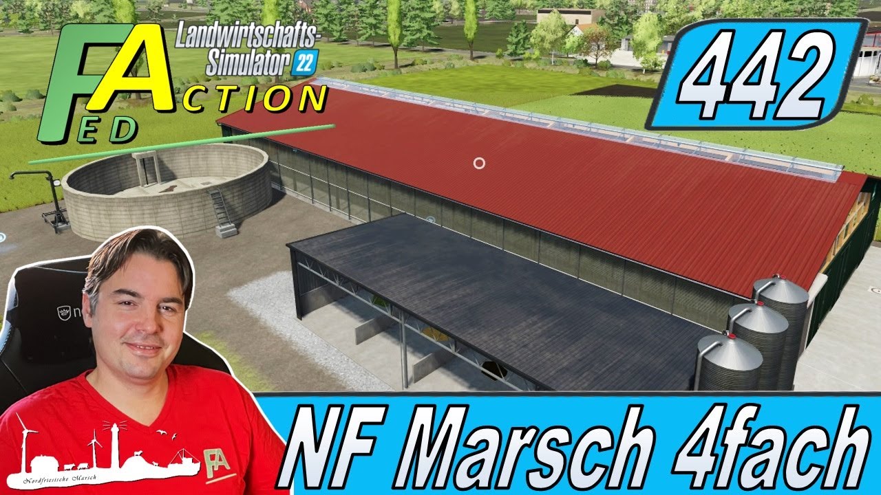 LS22 #442 Neuer Mod Kuhstall künftig im Fed Mods Pack #Landwirtschafts Simulator 2022 #LetsPlay