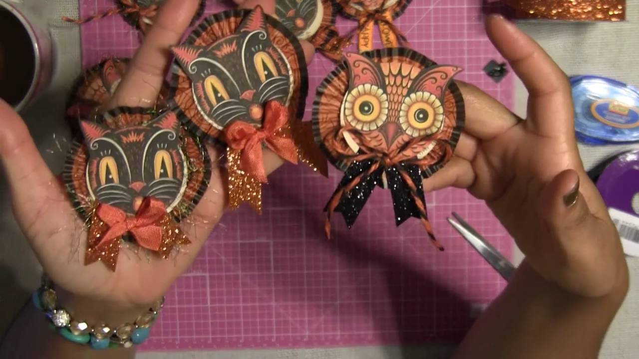 #25 Let's Make More Vintage Halloween Embellishments