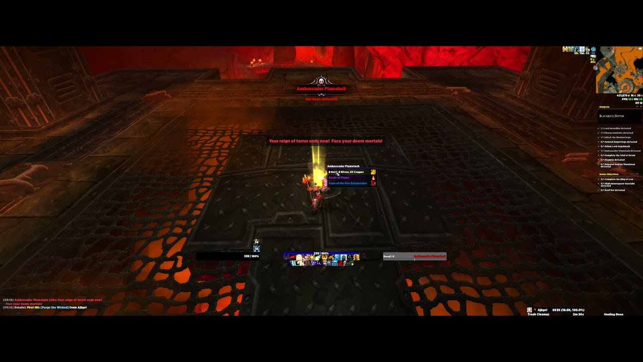 Circle of Flame first try ever
