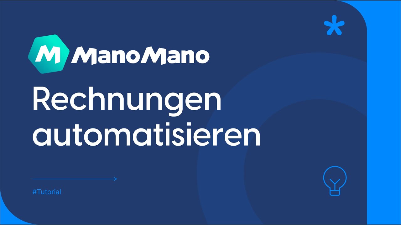 ManoMano Rechnungen mit easybill automatisieren