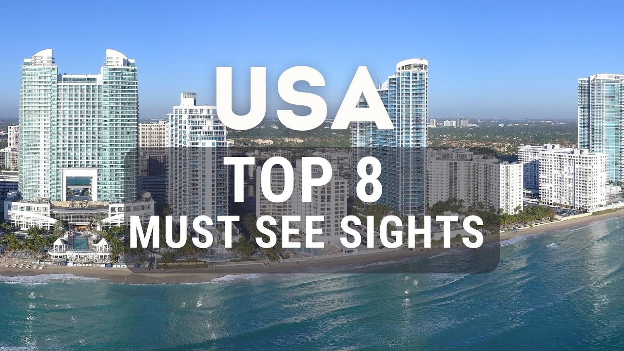 USA TOP-8 sights MUST SEE everyone | quick guide of US attractions | Travel video