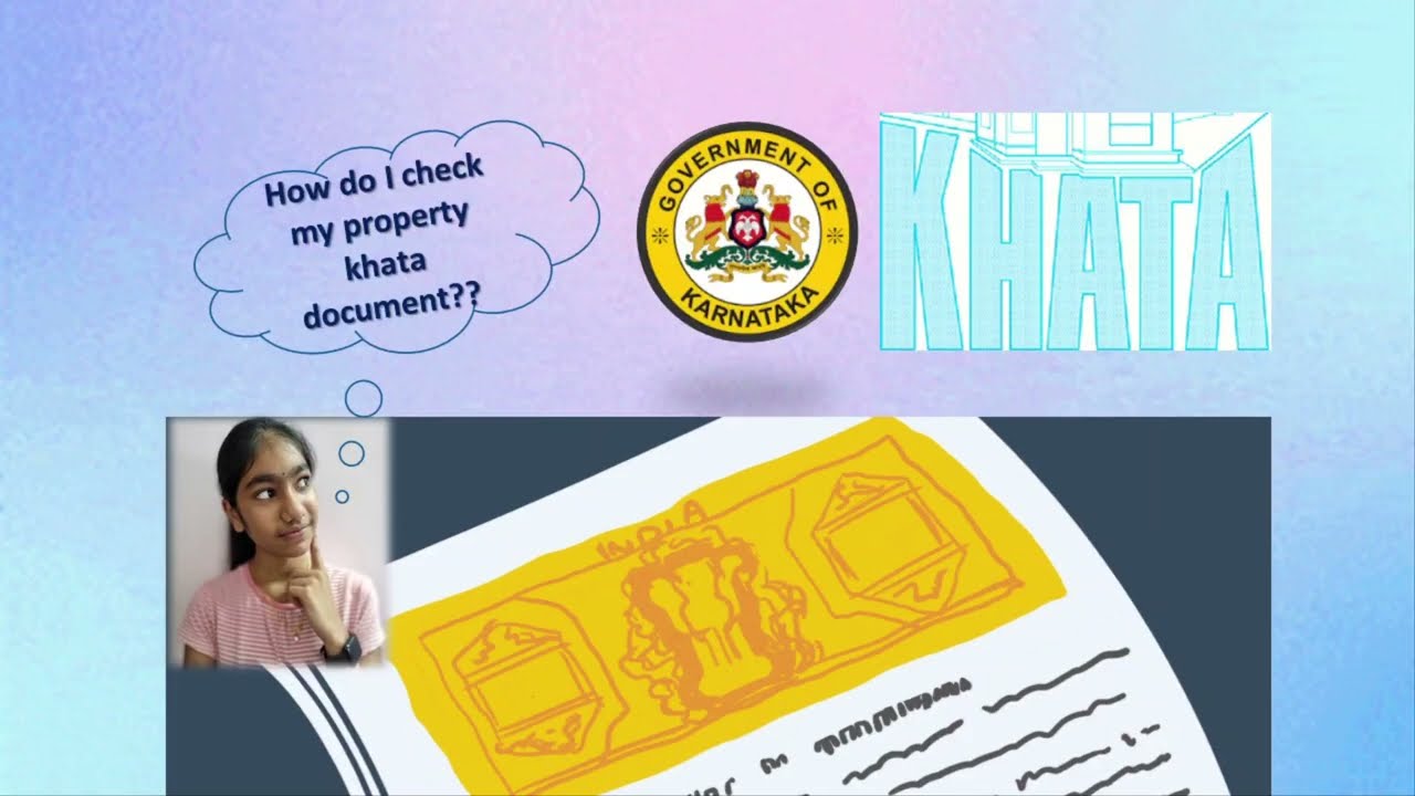 In the state of Karnataka, how to check property khata document!