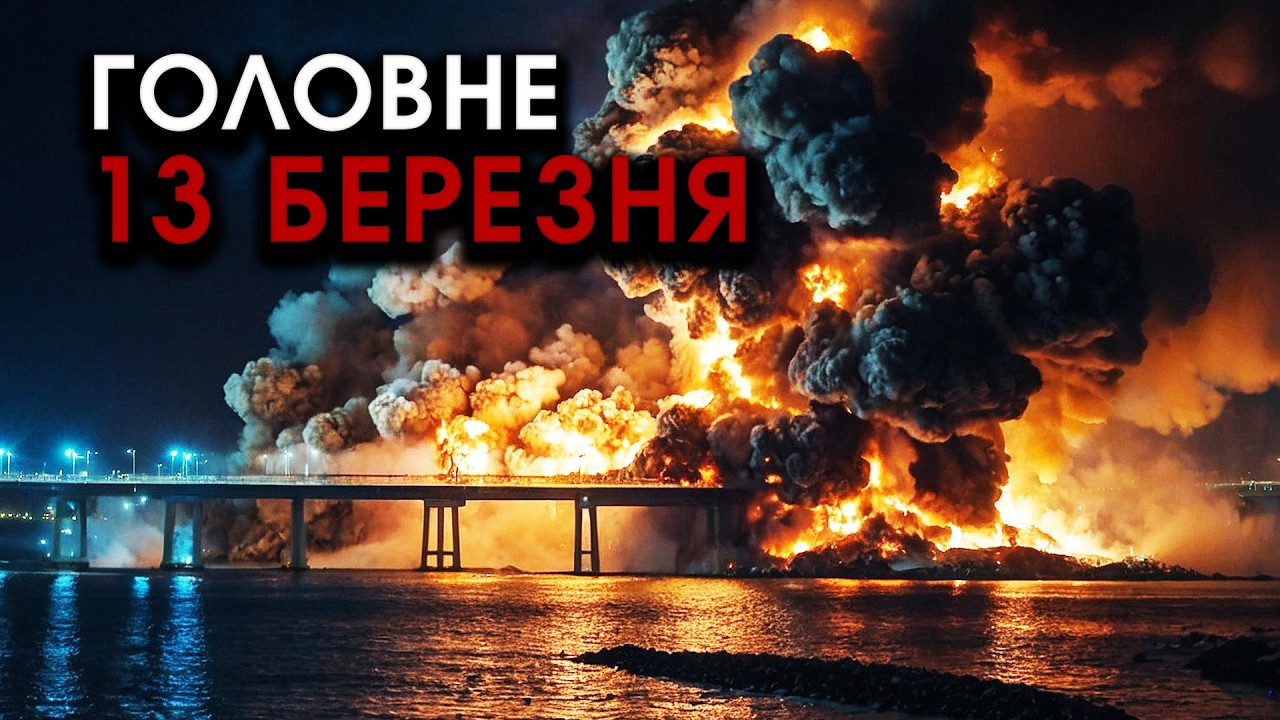Підірвано КРИМСЬКИЙ МІСТ, нова операція СБУ! Величезні КОЛОНИ рф взяли в ОТОЧЕННЯ | Головне 13.03