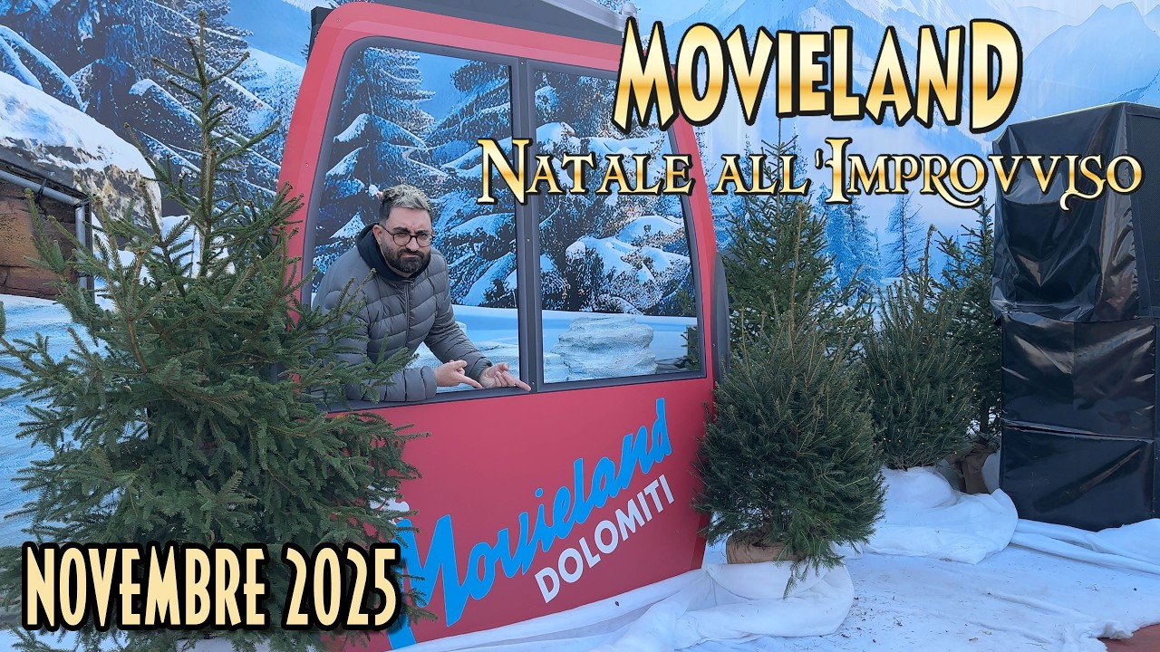 A Movieland il NATALE arriva...all'IMPROVVISO! Tour completo 2025