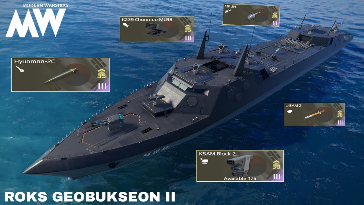 ROKS GEOBUKSEON II - New Bundle Ship 🔥 Review & Gameplay - Modern Warships