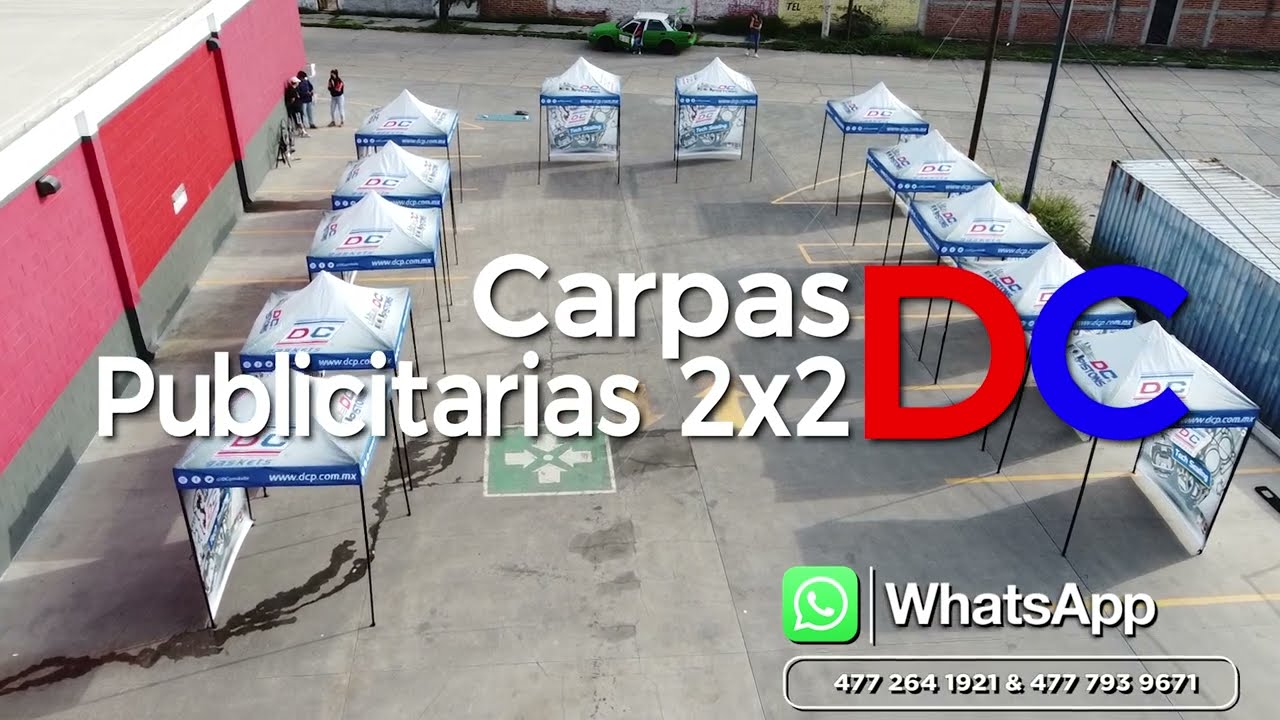 Carpa Publicitaria 2 x 2 mts. - DC