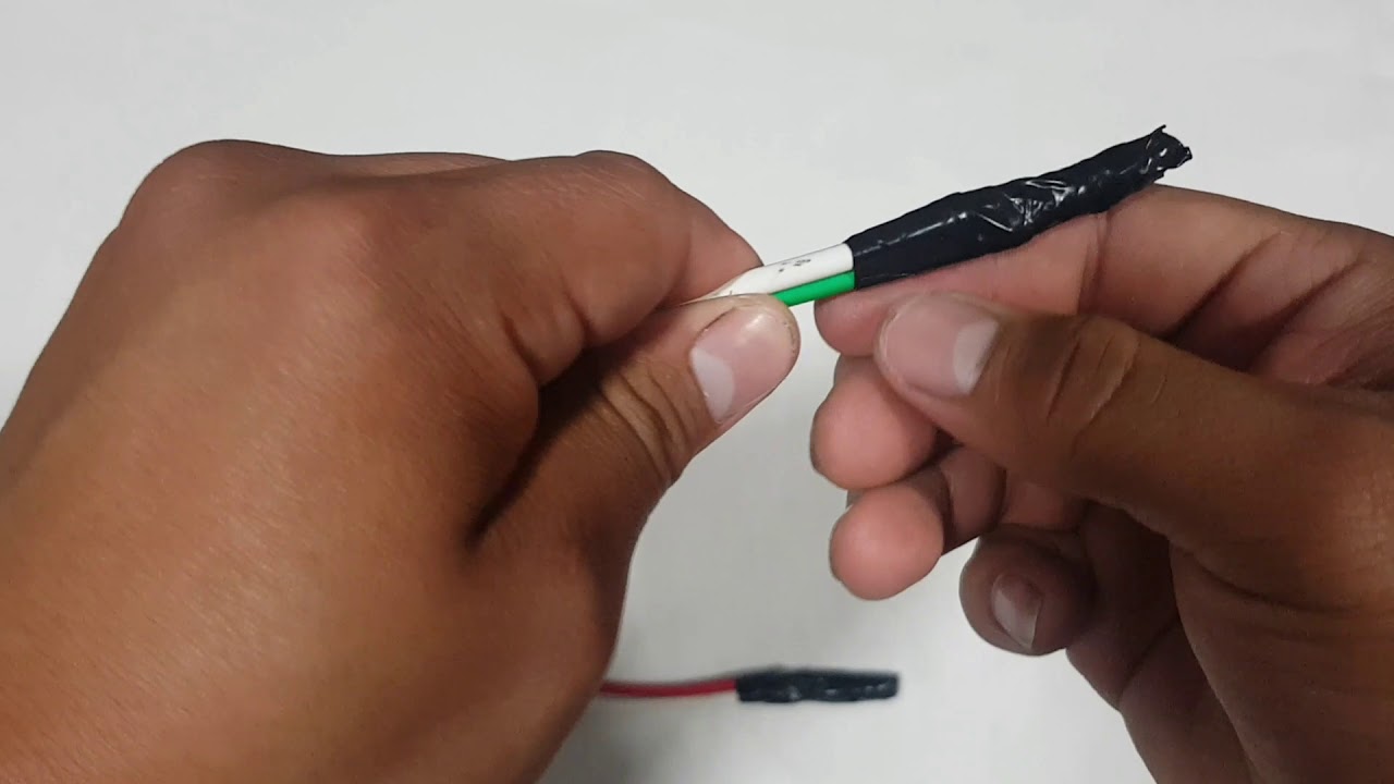 Como encintar cables eléctricos correctamente || Encintar cables
