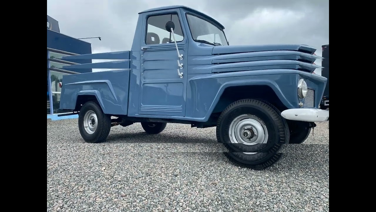Caminhonete Ford F75 4x4 Reduzida Motor Perkins Diesel Ano 64