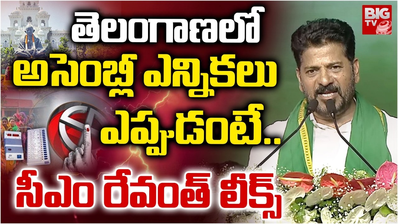 CM Revanth Reddy On Upcoming Assembly Elections | CM Revanth On Telangana 2029 Elections | BIG TV