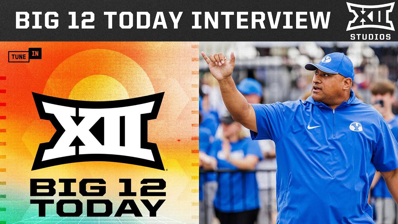 BYU Head Football Coach Kalani Sitake Interview | Big 12 Today