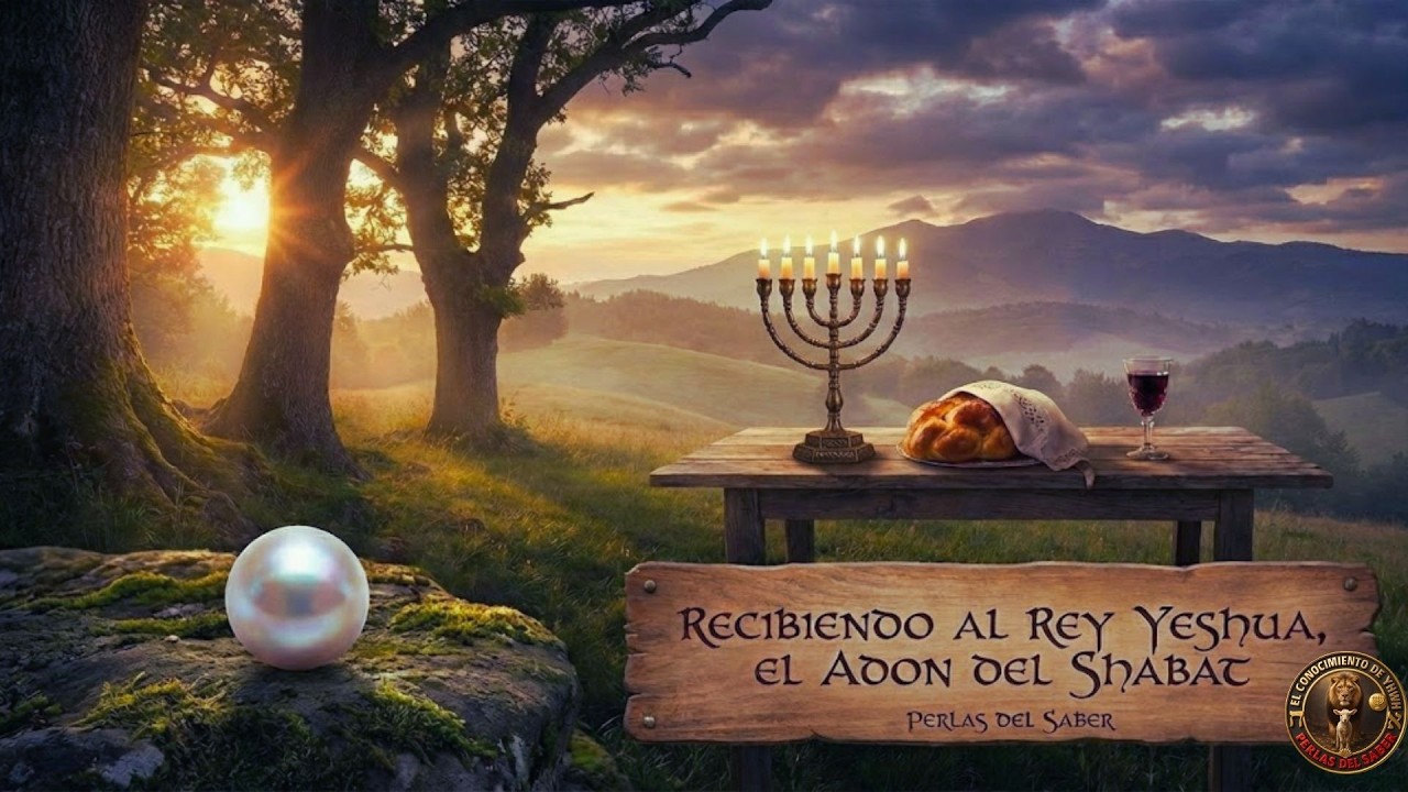 RECIBIENDO AL REY YESHÚA, EL ADON DEL SHABAT - APERTURA DE SHABAT CON PERLAS DEL SABER
