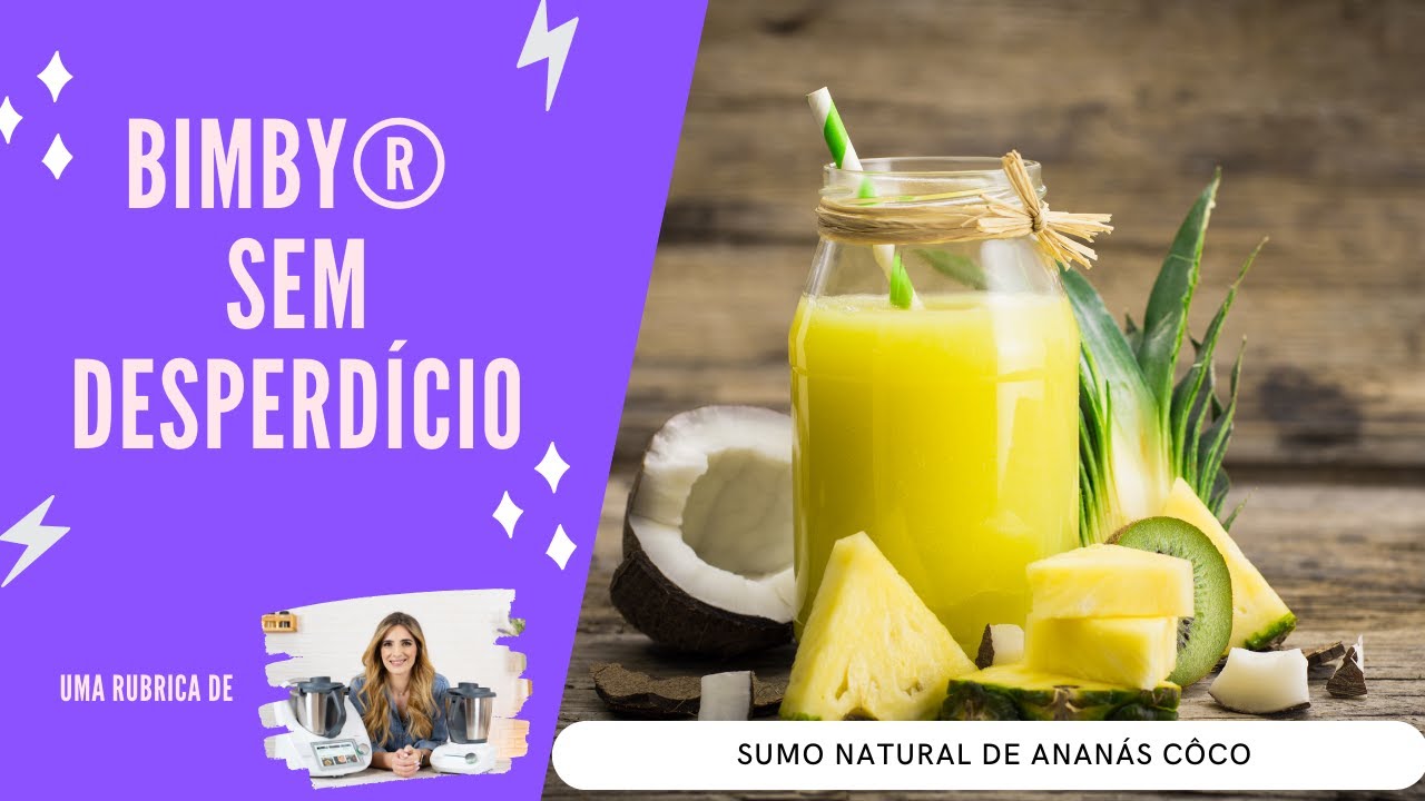 Sumo Natural de Ananás Côco 🍍🥥