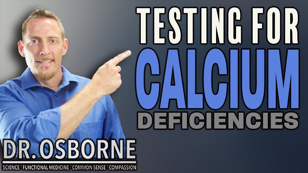 How to determine if have calcium deficiency
