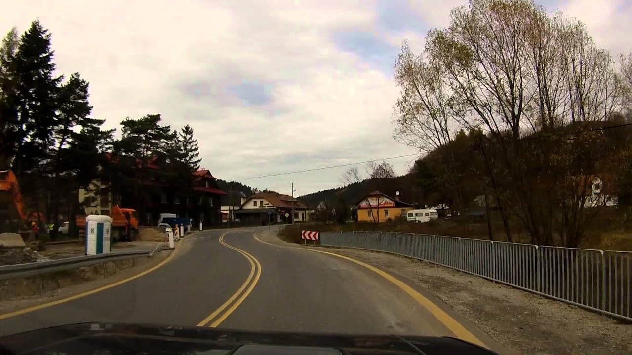 Przebudowa DK87 Piwniczna Zdr&oacute;j, most do Mn&iacute;&scaron;ek nad Popradom 2013-10-28