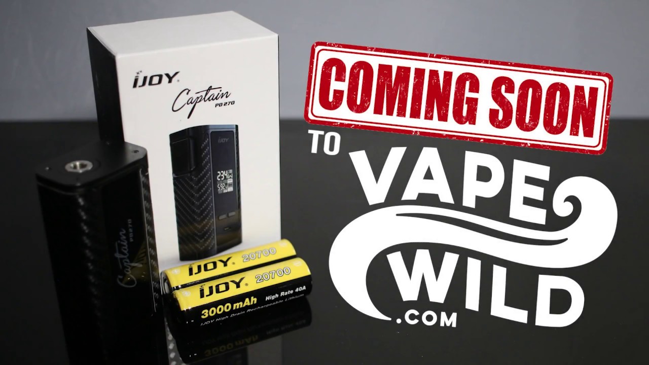 IJOY Captain PD270 Unboxing And Quick Look